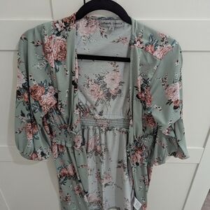 Maternity Floral top
